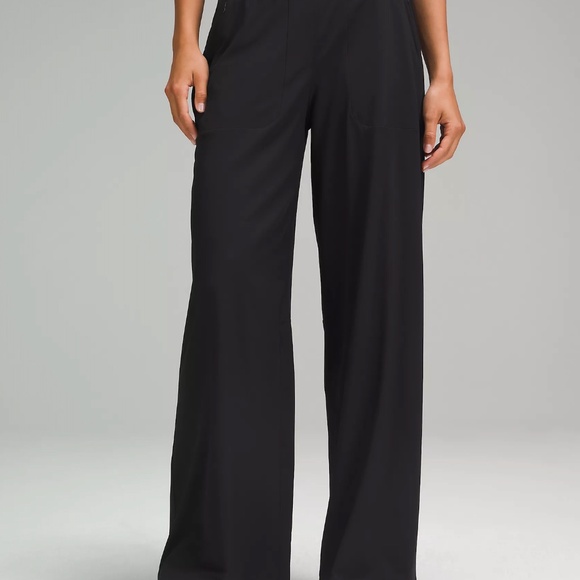 LULU LEMON Swift Mid-Rise Wide-Leg Pant - Picture 2 of 4